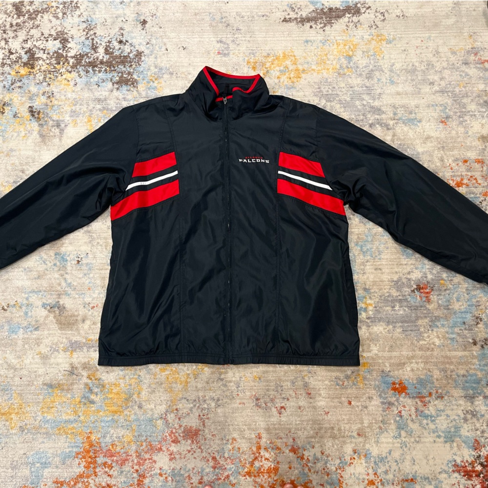 reebok atlanta falcons windbreaker jacket